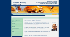 Desktop Screenshot of joedeering.com